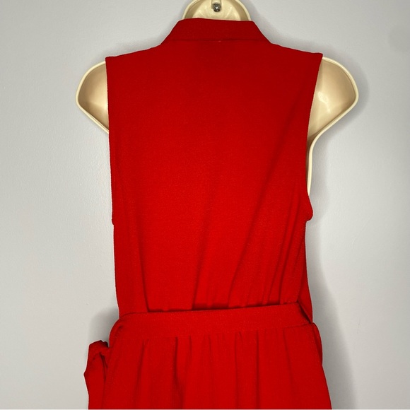 C/MEO Collective  Entice Red Asymmetrical Wrap Dress - Picture 8 of 10
